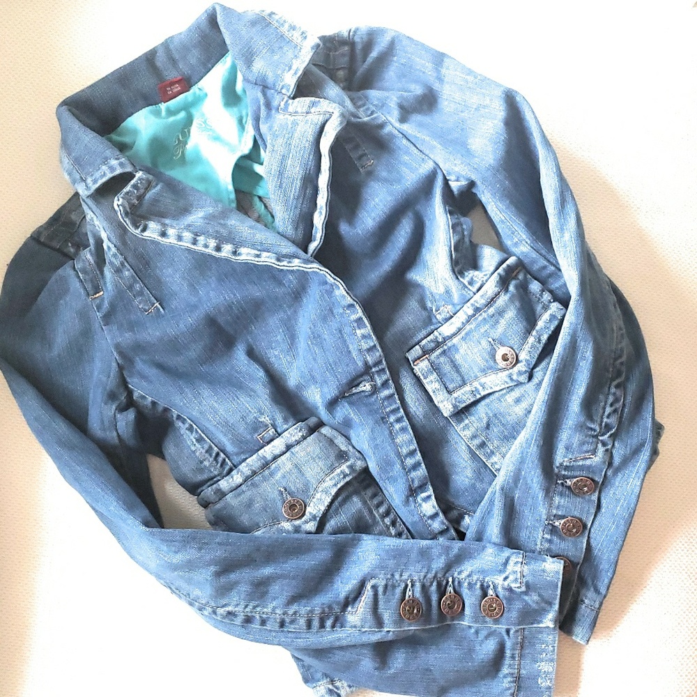 Vintage Guess denim blazer